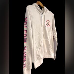 Volcom Fleece HAWAII zip up hoodie NWT